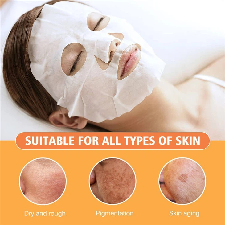 MOOYAM Carrot Niacinamide Facial Mask – 15-Minute Glow Boost For Dull, Tired Skin