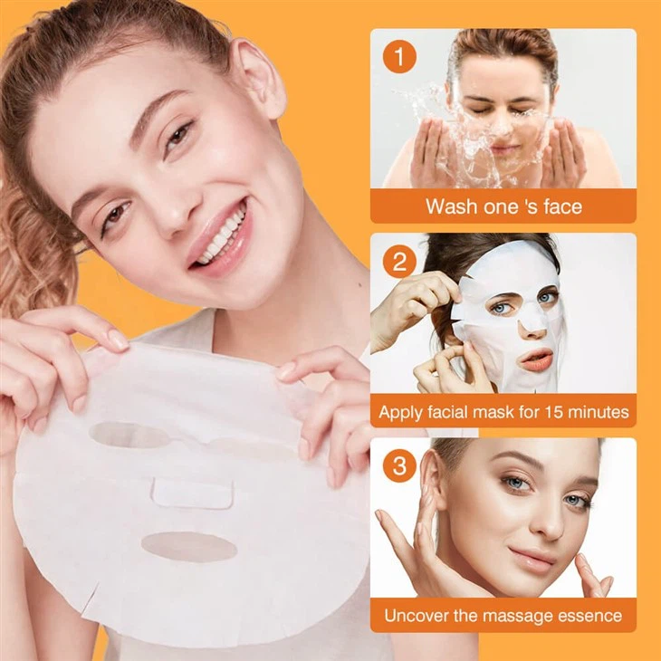 MOOYAM Carrot Niacinamide Facial Mask – 15-Minute Glow Boost For Dull, Tired Skin