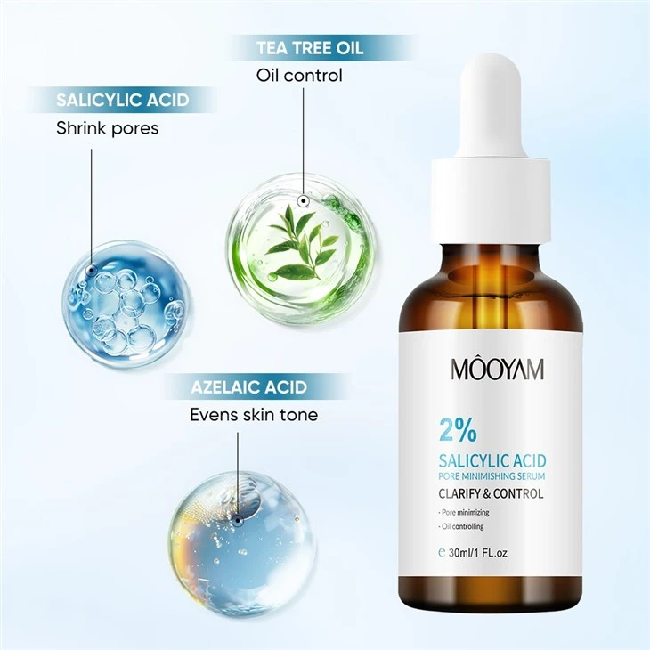 MOOYAM Oil Control & Blackhead Remover 2% Salicylic Acid Pore Minimizing Serum