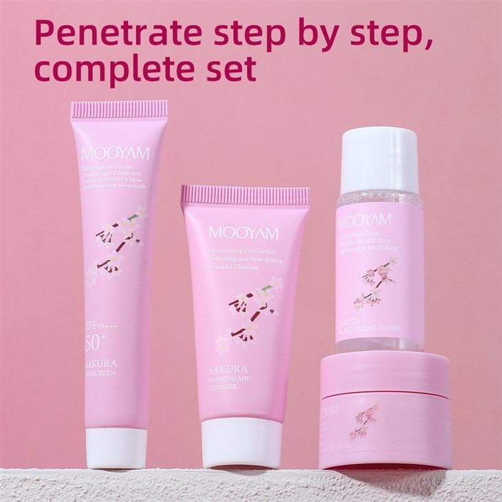 MOOYAM Sakura Brightening Skin Travel Kit factory