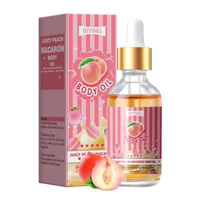 Juicy Peach Macaron Body Oil